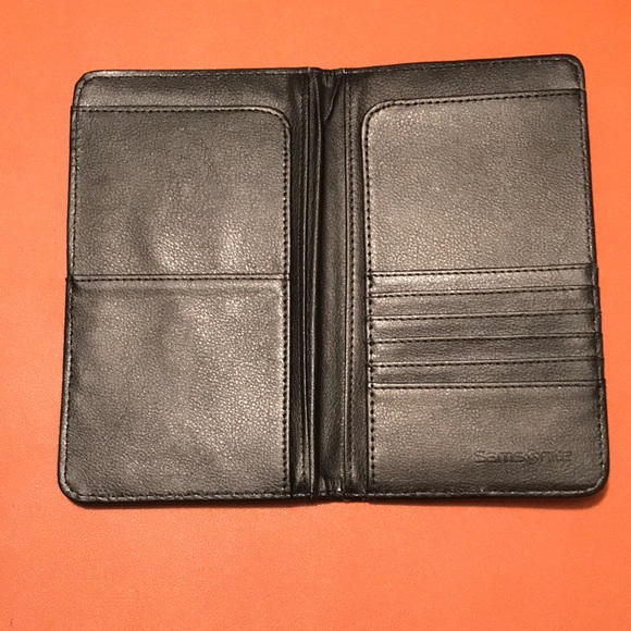 Samsonite Black Leather Wallet - Picture 1 of 8